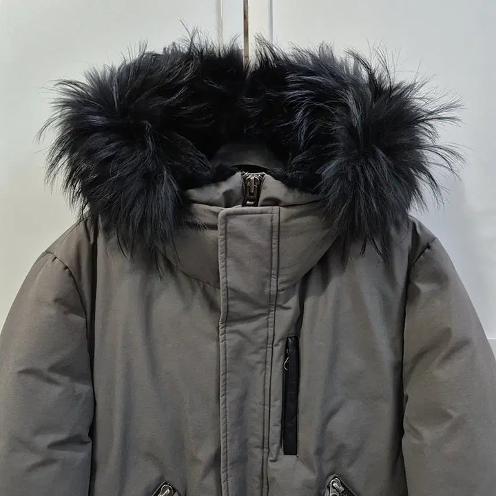 [BUNJANG] Mackage Dixon Black Fur Short Down Jacket / 맥케이지 딕슨 블랙퍼 숏패딩 남성40