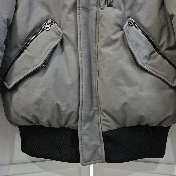 [BUNJANG] Mackage Dixon Black Fur Short Down Jacket / 맥케이지 딕슨 블랙퍼 숏패딩 남성40