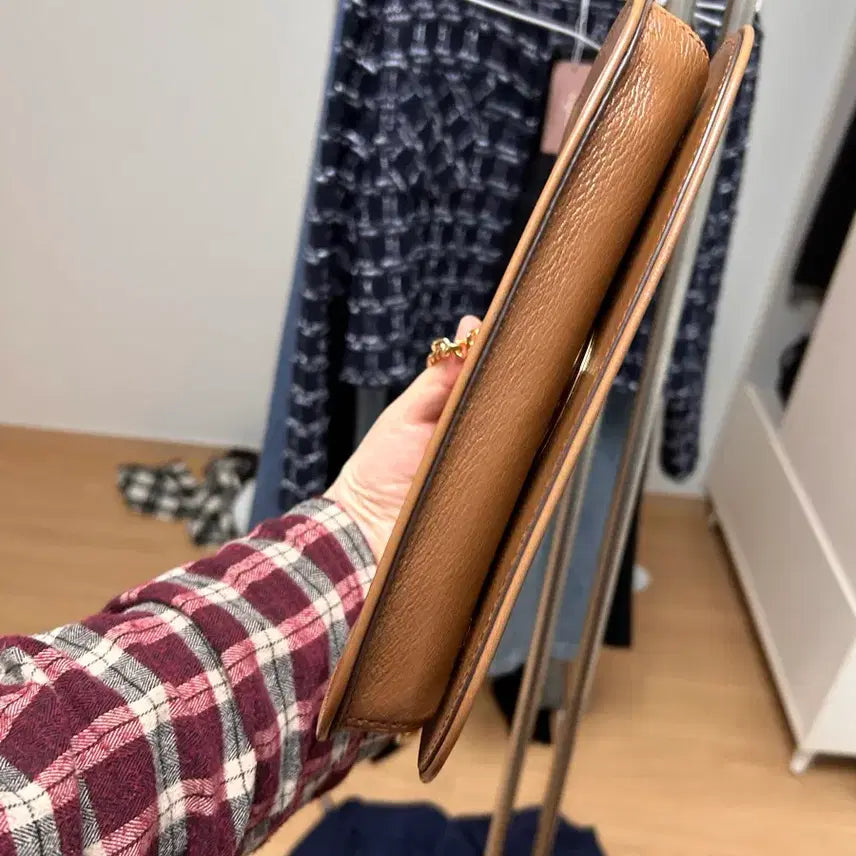 [BUNJANG] Tory Burch Reva Convertible Clutch Shoulder Bag / 1회착 토리버치 리바 컨버터블 클러치 숄더