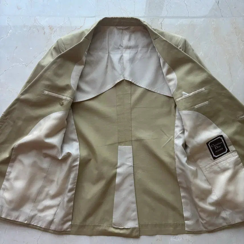 [BUNJANG] Christian Dior Monsieur Vintage Cotton Blazer / 크리스찬 디올 무슈 빈티지 코튼 블레이저 S
