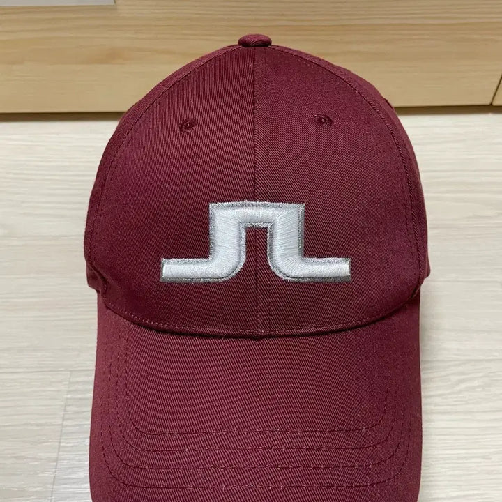 [BUNJANG] J.Lindeberg Burgundy Golf Cap Hat / 제이린드버드 골프웨어 볼캡 모자