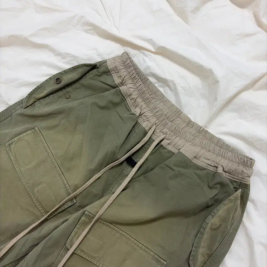 [BUNJANG] Fear Of God 7th Military Cargo Pants Army Green / Fear Of God 7TH 밀리터리 카고팬츠 아미 그린