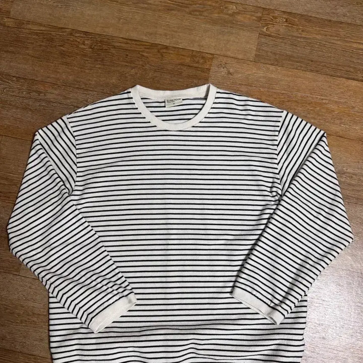 [BUNJANG] Blankroom Pique Striped Long Sleeve T-Shirt / 블랭크룸 피케 스트라이프 롱슬리브 티셔츠 긴팔 반팔 러프사이드 무신사