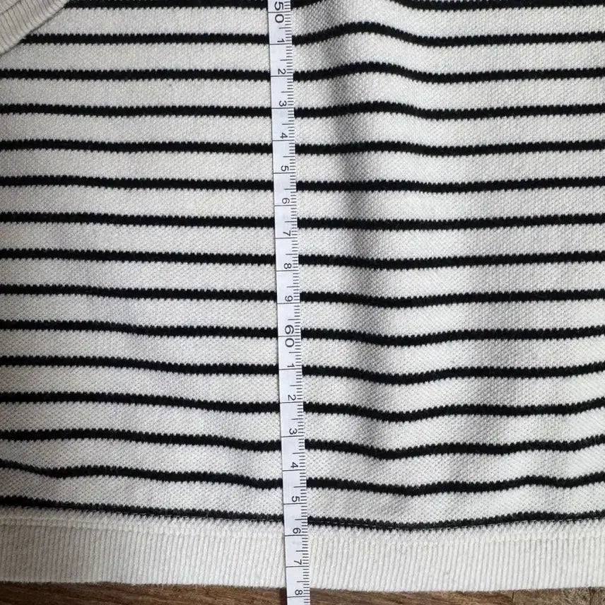 [BUNJANG] Blankroom Pique Striped Long Sleeve T-Shirt / 블랭크룸 피케 스트라이프 롱슬리브 티셔츠 긴팔 반팔 러프사이드 무신사
