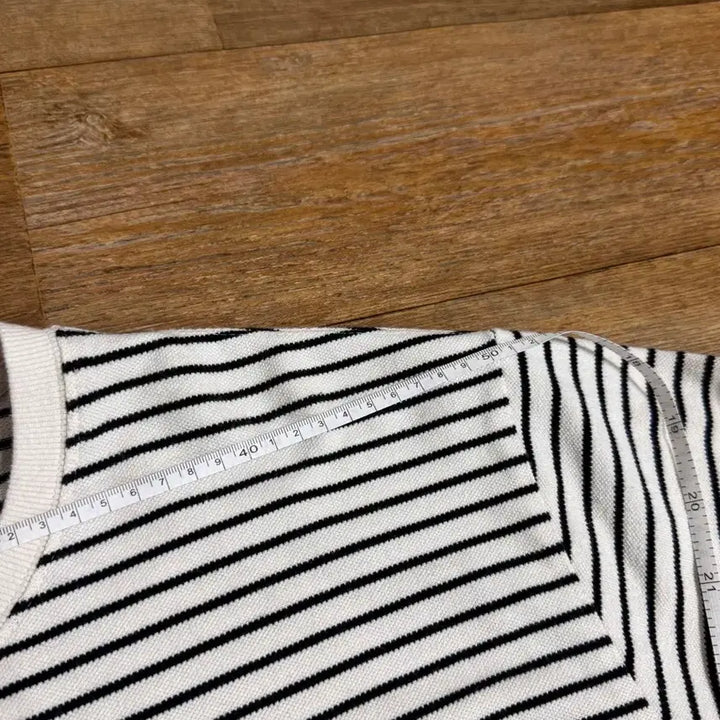 [BUNJANG] Blankroom Pique Striped Long Sleeve T-Shirt / 블랭크룸 피케 스트라이프 롱슬리브 티셔츠 긴팔 반팔 러프사이드 무신사