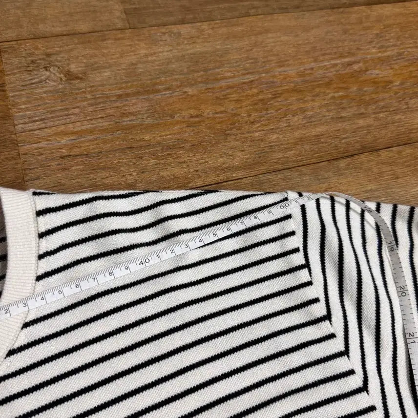 [BUNJANG] Blankroom Pique Striped Long Sleeve T-Shirt / 블랭크룸 피케 스트라이프 롱슬리브 티셔츠 긴팔 반팔 러프사이드 무신사