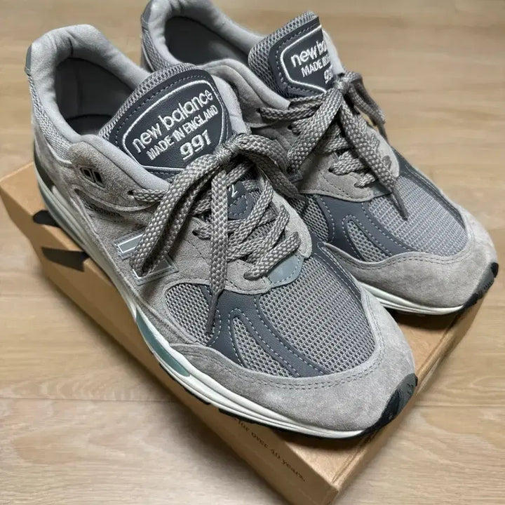 [BUNJANG] New Balance 991 V2 Made in UK Alloy Silver Sneakers / [265] 뉴발란스 991 V2 메이드인 UK 알로이 실버