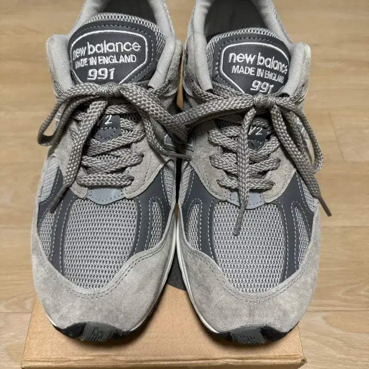 [BUNJANG] New Balance 991 V2 Made in UK Alloy Silver Sneakers / [265] 뉴발란스 991 V2 메이드인 UK 알로이 실버