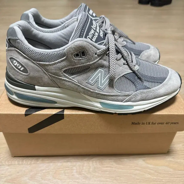 [BUNJANG] New Balance 991 V2 Made in UK Alloy Silver Sneakers / [265] 뉴발란스 991 V2 메이드인 UK 알로이 실버