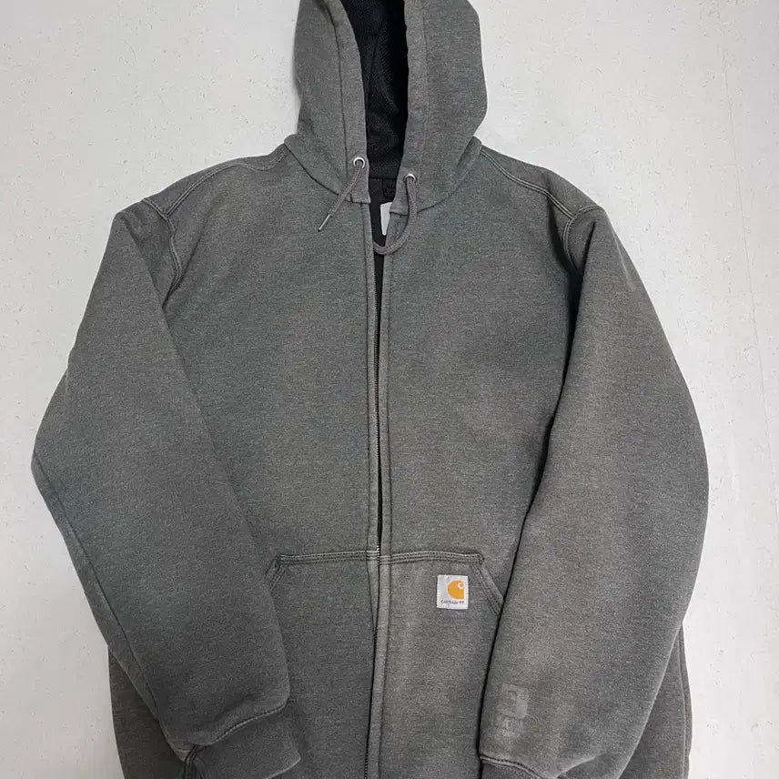 [BUNJANG] Carhartt Thermal Hooded Zip-up Carbon Heather M / 칼하트 써멀 후드집업 카본헤더 M