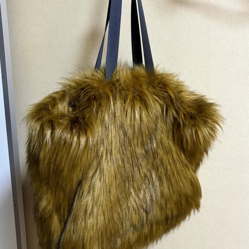[BUNJANG] MinuteMute Faux Fur Chakeratto Large / 미닛뮤트 퍼 샤케라또 라지