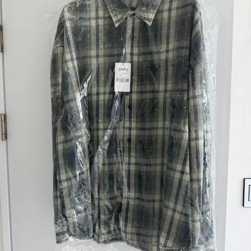 [BUNJANG] Juun.J 26SS Island Shirt Green / [48] 준지 26ss 아일랜드 셔츠 그린 새상품