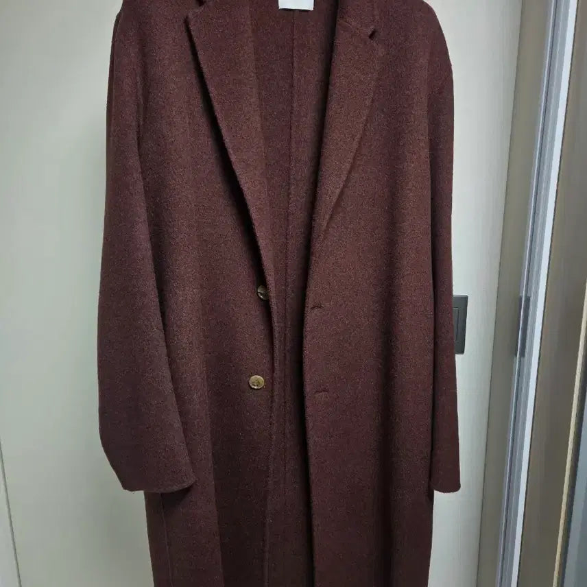 [BUNJANG] ORBIT Red Melange Handmade Coat / 오르빗(ORBIT) / 레드멜란지 핸메 코트 (아크네 채드 St) / L