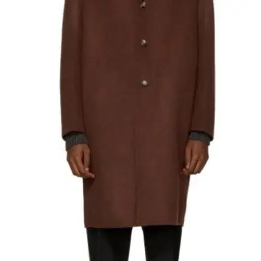 [BUNJANG] ORBIT Red Melange Handmade Coat / 오르빗(ORBIT) / 레드멜란지 핸메 코트 (아크네 채드 St) / L