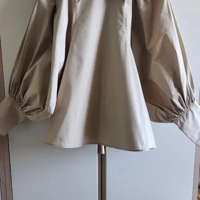 [BUNJANG] YCH Cotton Puff Shoulder Blouse / PUFF SHOULDER면블라우스