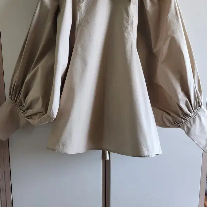 [BUNJANG] YCH Cotton Puff Shoulder Blouse / PUFF SHOULDER면블라우스