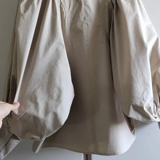 [BUNJANG] YCH Cotton Puff Shoulder Blouse / PUFF SHOULDER면블라우스