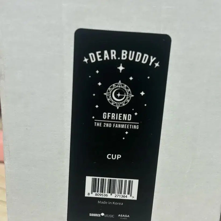 [BUNJANG] GFRIEND Dear.buddy Fan Meeting Glass Cup / 여자친구 Dear.buddy 팬미팅 유리컵