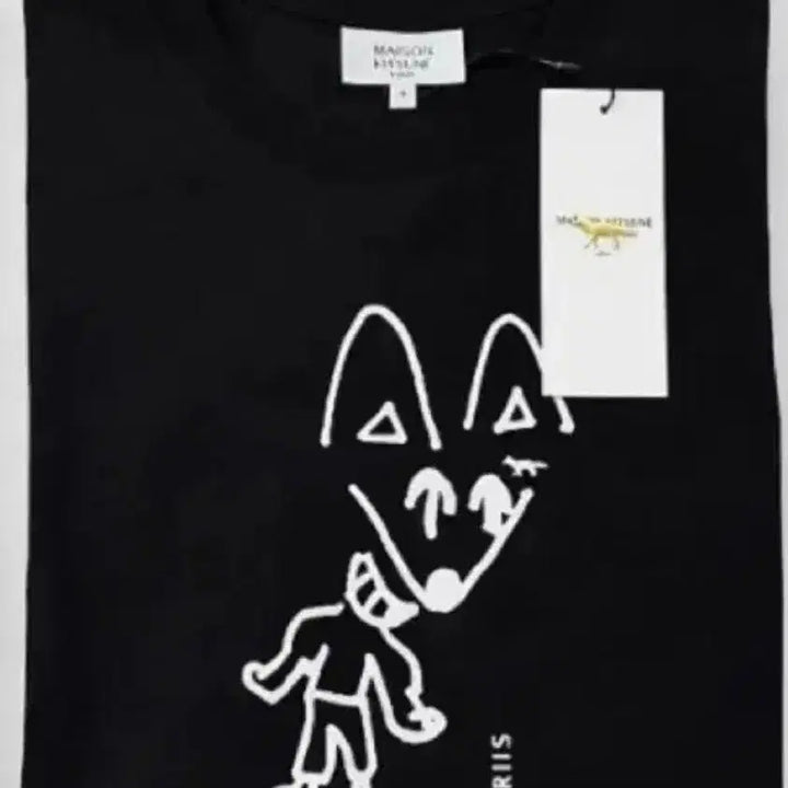 [BUNJANG] Maison Kitsuné Party Fox Short Sleeve T-Shirt / 메종키츠네 파티여우 반팔티. 신상