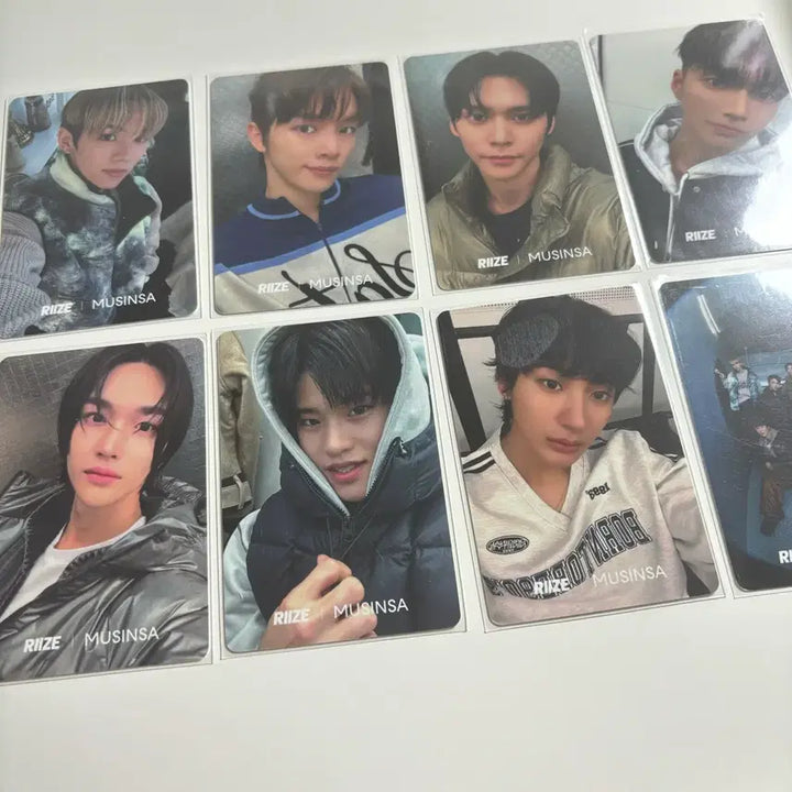 [BUNJANG] RIIZE Musinsa Photocard Bundle Set / 라이즈 무신사 포토카드 8장