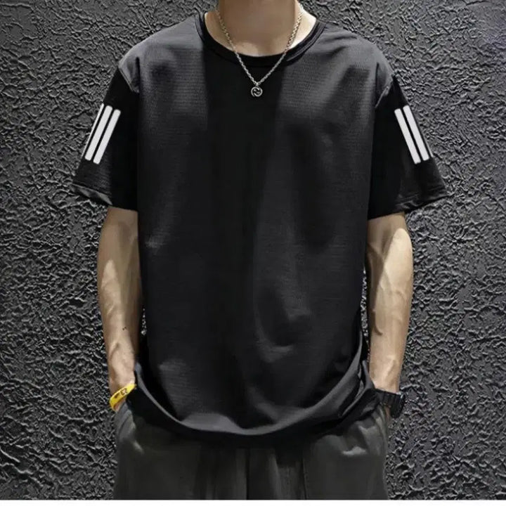 [BUNJANG] Functional Cooling Short Sleeve T-Shirt Size 105 / 기능성 쿨링 반팔 티셔츠105