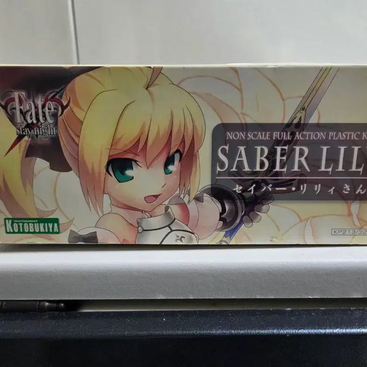 [BUNJANG] Kotobukiya Fate Saber Lily Unassembled Plastic Model Kit / [미조립] 고토부키야 페이트 세이버 릴리 프라모델 (액션 피규어 키트)