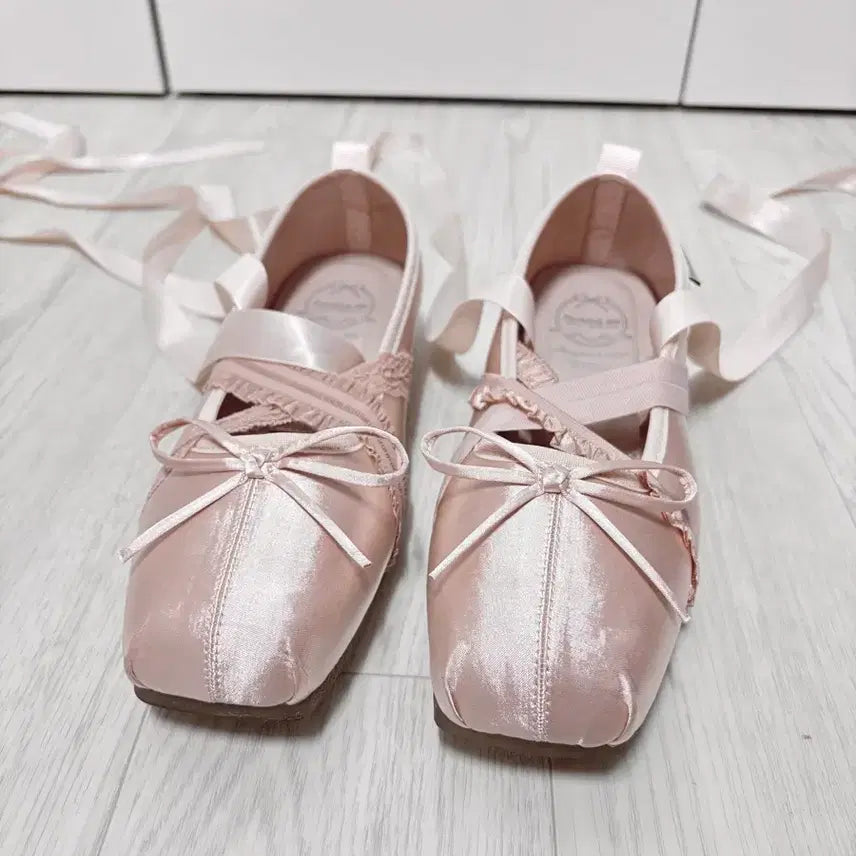 [SOLD OUT] 락피쉬 밴딩 발레 플랫 슈즈