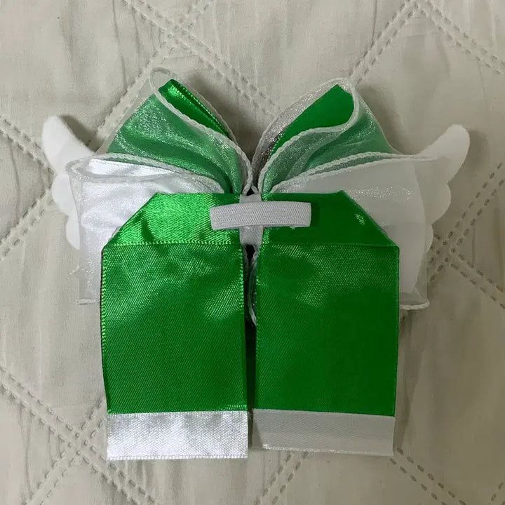 [BUNJANG] Kingblade Ribbon Cheer Support Ribbon Charm / 킹블 리본 킹블레이드 리본 응원본 리본 리본챰 천사 그린 브라운