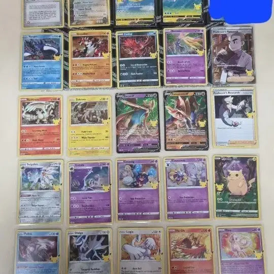 [BUNJANG] Pokemon Cards 25th Anniversary North American English Edition 24-Card Bundle Set / 포켓몬카드 25주년 북미 영문판 24종 일괄