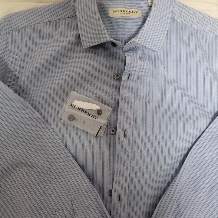 [BUNJANG] Burberry London Striped Long Sleeve Shirt / 버버리 런던 스트라이프 긴팔 셔츠