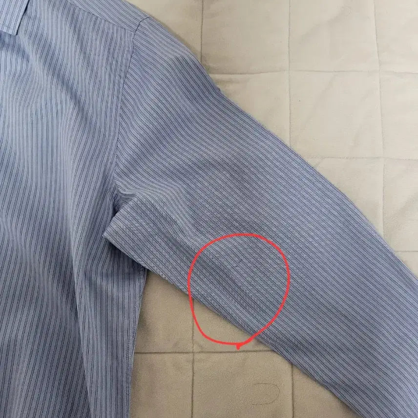 [BUNJANG] Burberry London Striped Long Sleeve Shirt / 버버리 런던 스트라이프 긴팔 셔츠