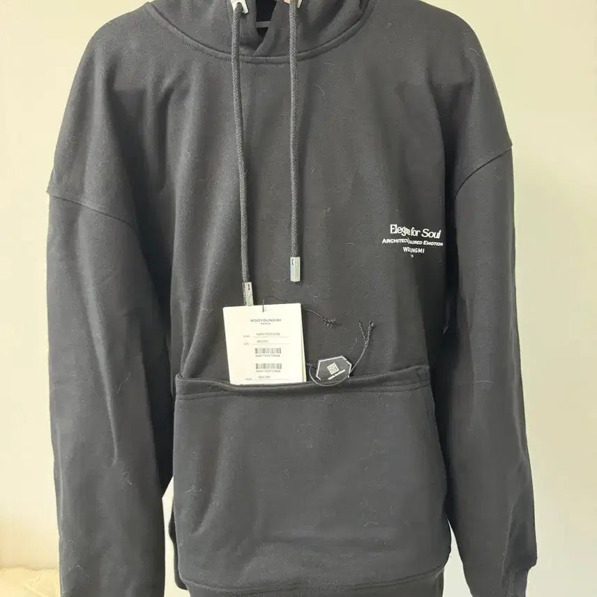[BUNJANG] Wooyoungmi Merry Go Round Back Logo Hoodie / [48] 우영미 메리 고 라운드 백로고 후드 티셔츠