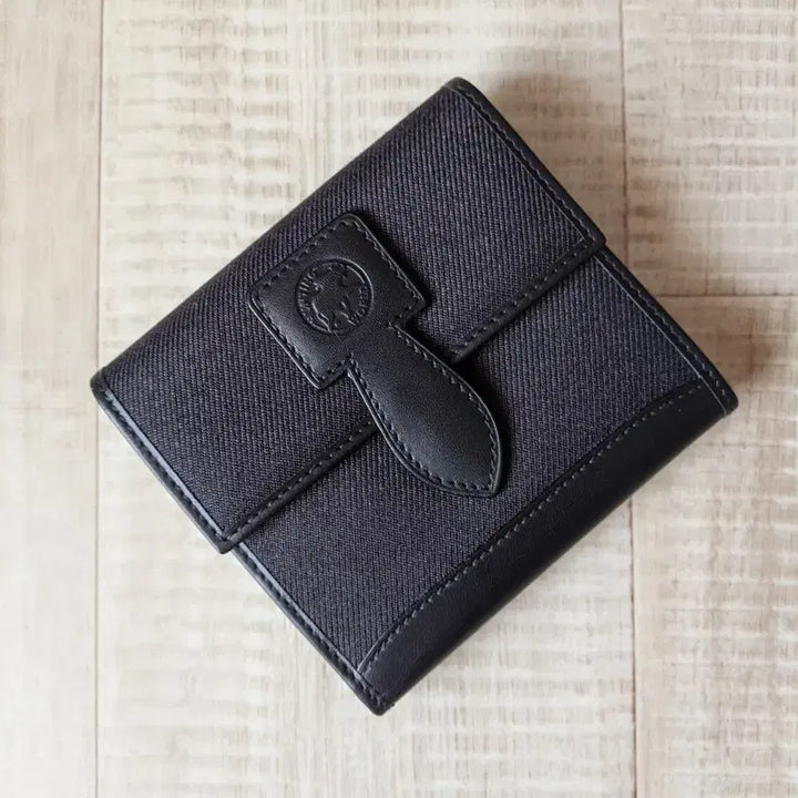 [BUNJANG] Hunting World Black Wallet Card Holder Coin Purse / 미사용 정품 헌팅월드 블랙 반지갑 카드지갑 동전지갑