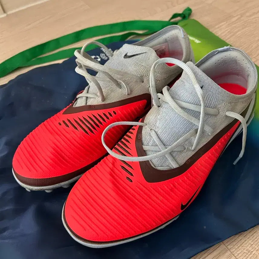 [BUNJANG] Nike Phantom GT Pro TF Football Boots Red/Grey / 나이키 팬텀6 프로tf 280