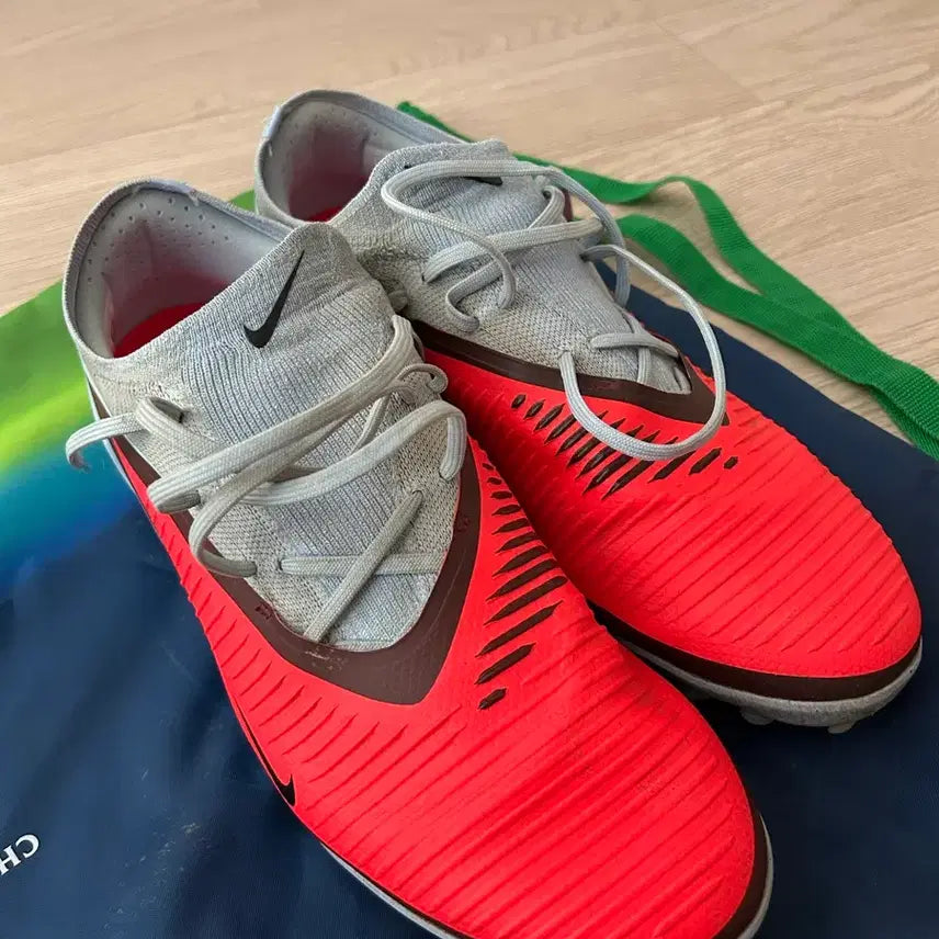 [BUNJANG] Nike Phantom GT Pro TF Football Boots Red/Grey / 나이키 팬텀6 프로tf 280