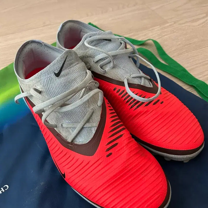 [BUNJANG] Nike Phantom GT Pro TF Football Boots Red/Grey / 나이키 팬텀6 프로tf 280