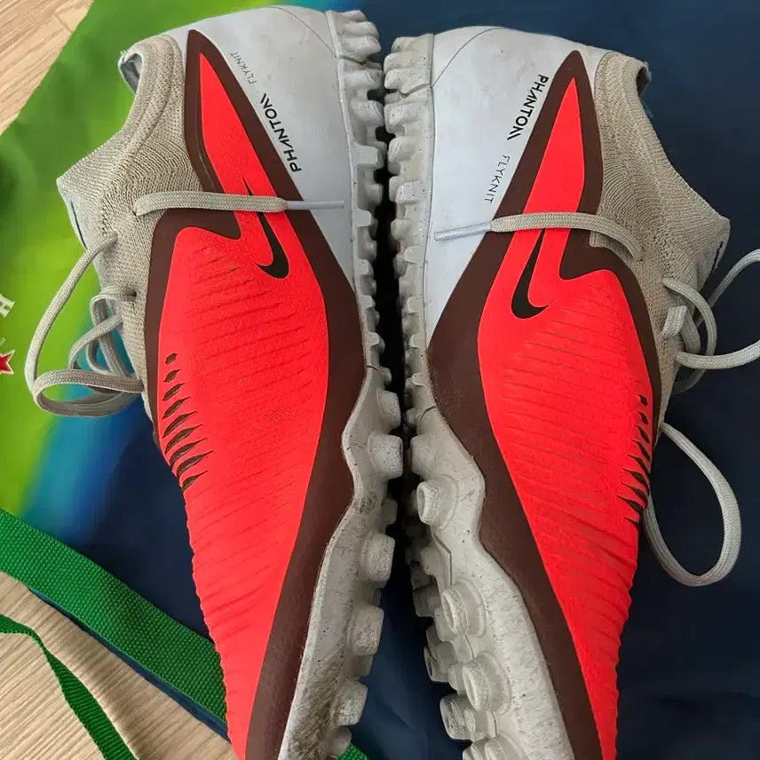 [BUNJANG] Nike Phantom GT Pro TF Football Boots Red/Grey / 나이키 팬텀6 프로tf 280