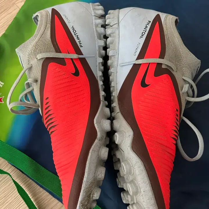 [BUNJANG] Nike Phantom GT Pro TF Football Boots Red/Grey / 나이키 팬텀6 프로tf 280