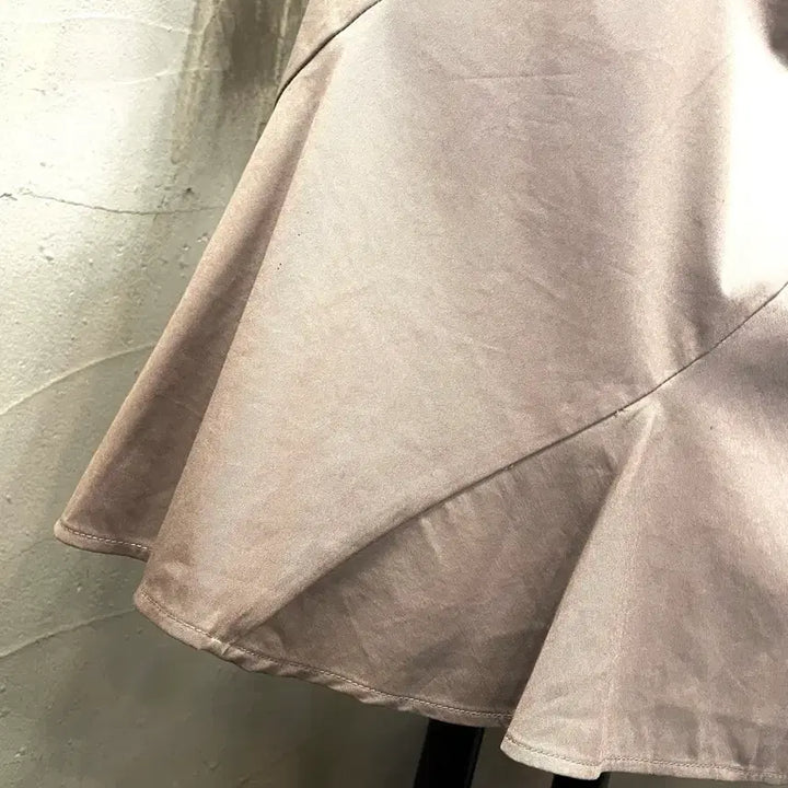 [SOLD OUT] 질샌더 나이론 면스판 도킹 플레어 스커트 55