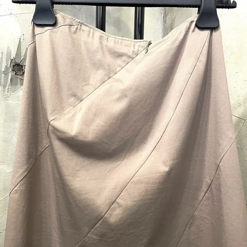 [SOLD OUT] 질샌더 나이론 면스판 도킹 플레어 스커트 55