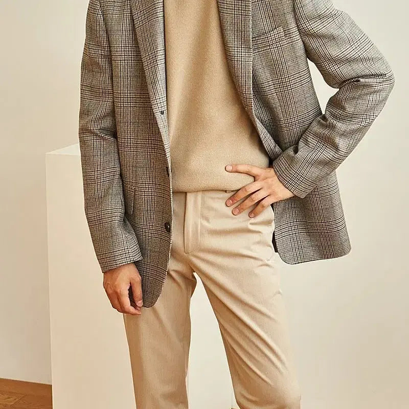 [BUNJANG] LIMRIM LEARVE Two-Button Check Jacket / (구) LIMRIM ((현) LEARVE) / 투버튼 체크자켓 / L