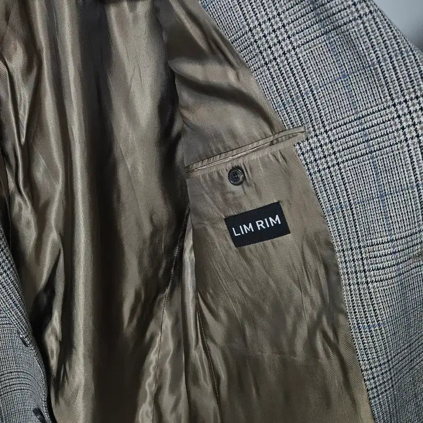 [BUNJANG] LIMRIM LEARVE Two-Button Check Jacket / (구) LIMRIM ((현) LEARVE) / 투버튼 체크자켓 / L