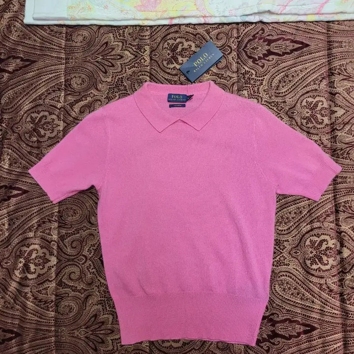 [BUNJANG] Polo Ralph Lauren 100% Cashmere Short Sleeve Top / (택상품)폴로랄프로렌 캐시미어100%반팔
