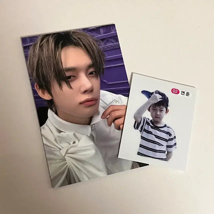 [BUNJANG] TXT Yeonjun POB Photocard + Sticker Set / TXT 투바투 공방포카 + 띠부실 세트 연준