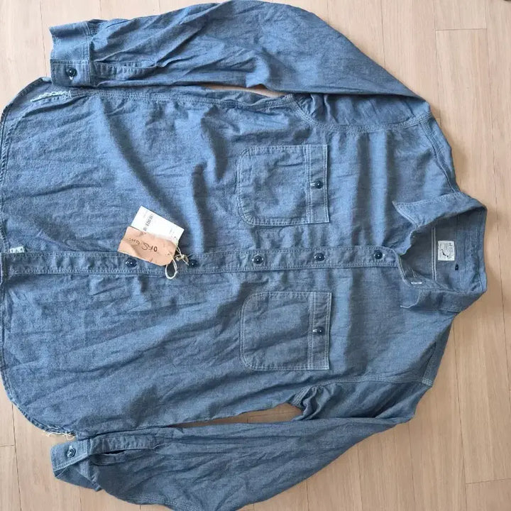 [BUNJANG] Orslow Chambray Shirt / 오어슬로우 샴브레이 5사이즈 새상품