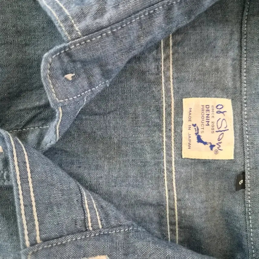 [BUNJANG] Orslow Chambray Shirt / 오어슬로우 샴브레이 5사이즈 새상품