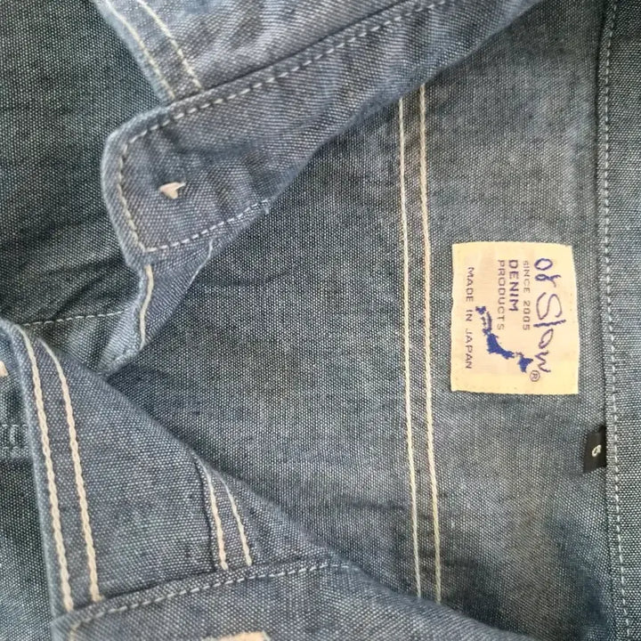 [BUNJANG] Orslow Chambray Shirt / 오어슬로우 샴브레이 5사이즈 새상품