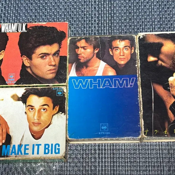 [BUNJANG] Wham! Complete Collection (1982-1985) &amp; George Michael Debut Album (1987) - Original Earth Records Cassette Tapes / 왬 전집(82~85), 조지 마이클 데뷔(87) 지구레코드 정품