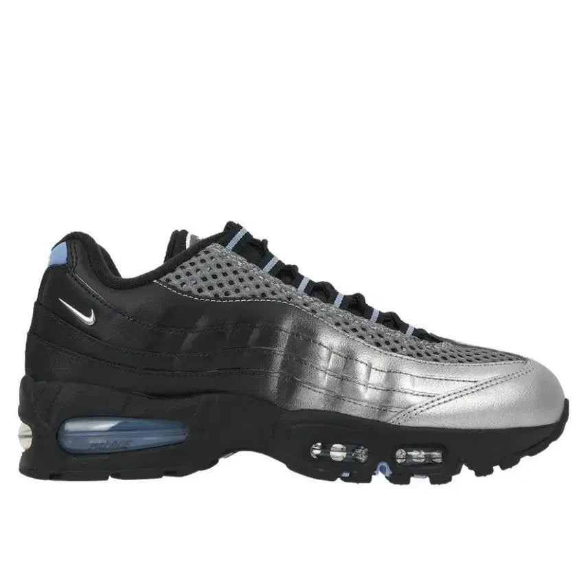[BUNJANG] Nike x Palace Air Max 95 Metallic Silver Aluminum Sneakers / 나이키x팔라스 에어 맥스 95 메탈릭 실버 알루미늄 280