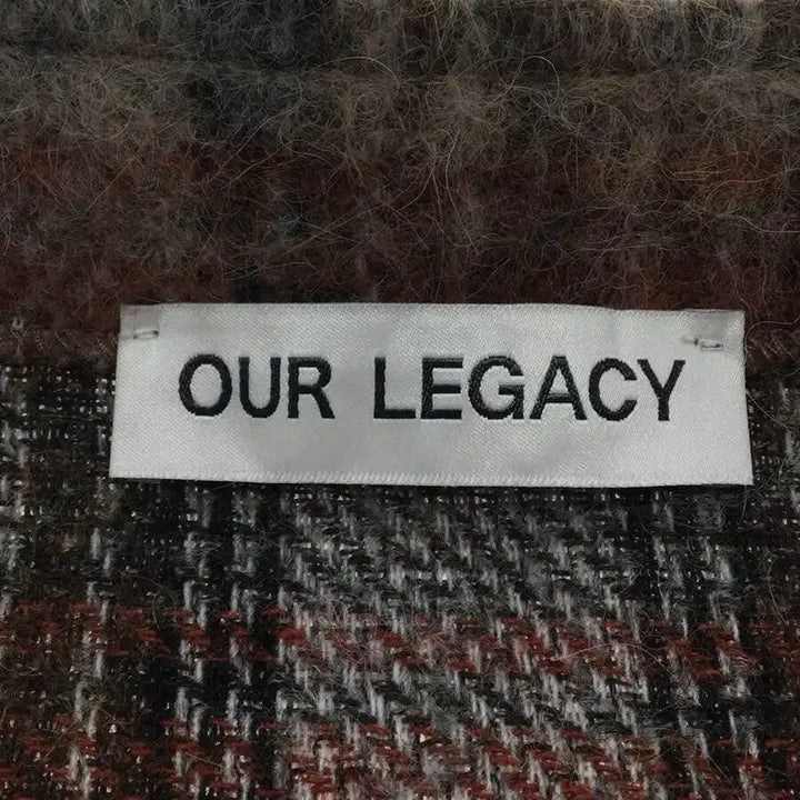 [BUNJANG] Our Legacy Mohair Arment Check Cardigan / [48] 아워레가시 모헤어 어멘트 체크 가디건